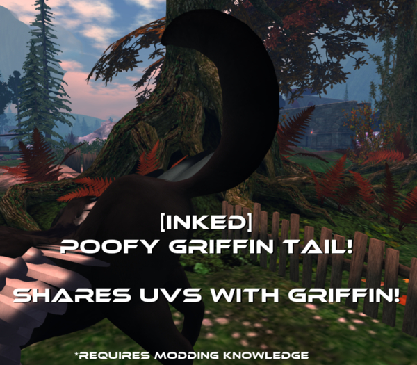 [INKED] BRDMRT Griffin Poofy Tail [Boxed]