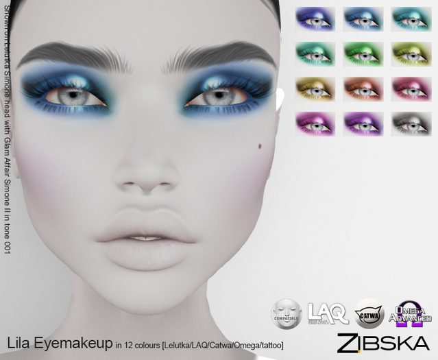 Zibska ~ Lila Eyemakeup [no trans] ~ wear me