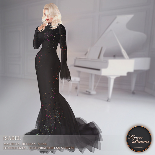 .:FlowerDreams:.Isabel - black