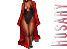 Rosary. Femme __ Robe Red (wear to unpack)