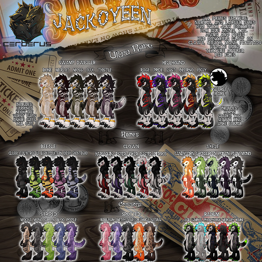 .:C:. Jackoyeen - Radium - Mercury (COMMON)