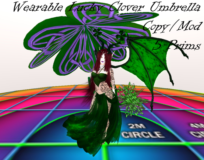 Lucky Clover Umbrella