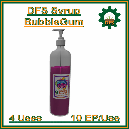 DFS Syrup - BubbleGum (Texture)