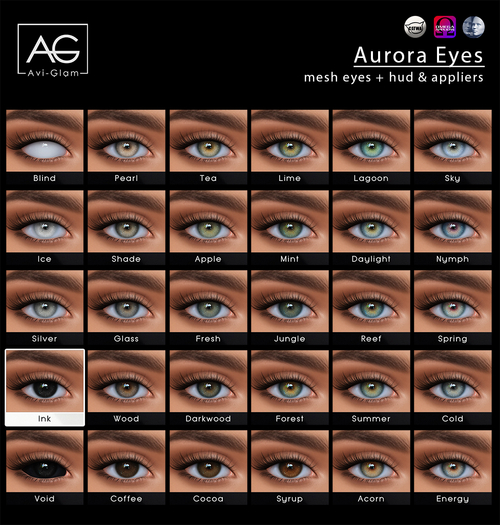 AG. Aurora Eyes - Ink
