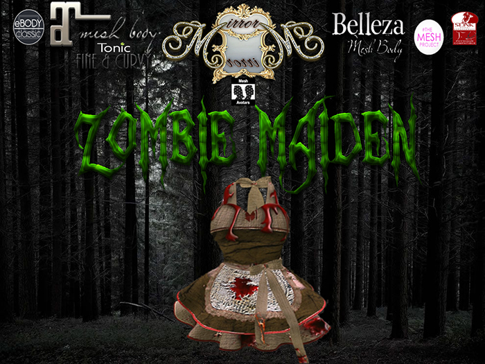 ~MM~ Beyoutiful Zombie Apron - brown ( BAG)