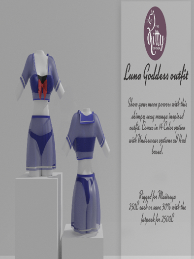 [tkc] Luna Goddess Outffit - pink