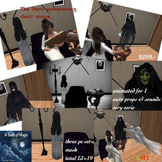 The Dark Summoning Chair scene-Box