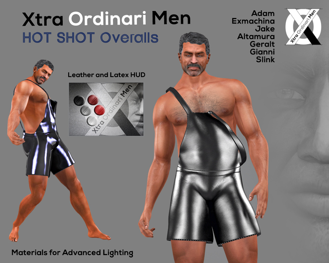 *XO MEN* HOT SHOT OVERALLS
