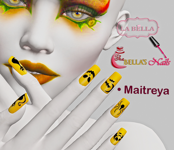 La.Bella Druiny Halloween  Nails  add me (unpacked)