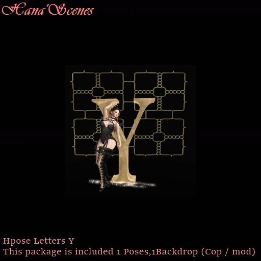 Hpose Letters Y(BOX)