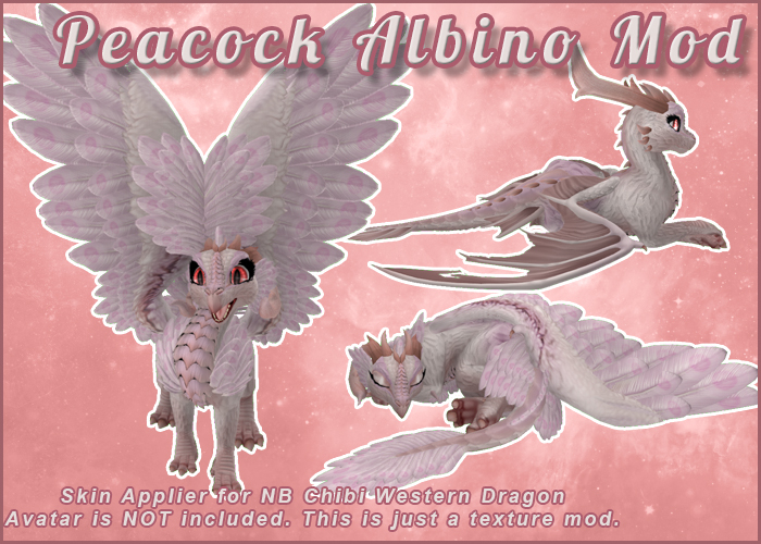 [WP] Peacock Albino for NB Western Dragon