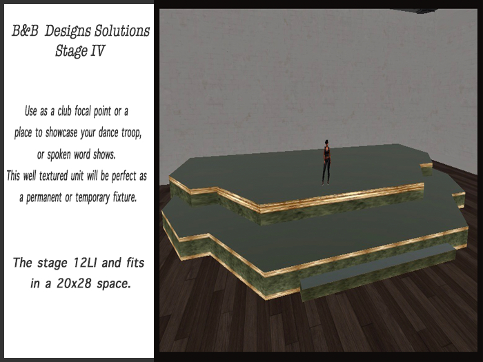 B&B  Designs Solutions Stage IV