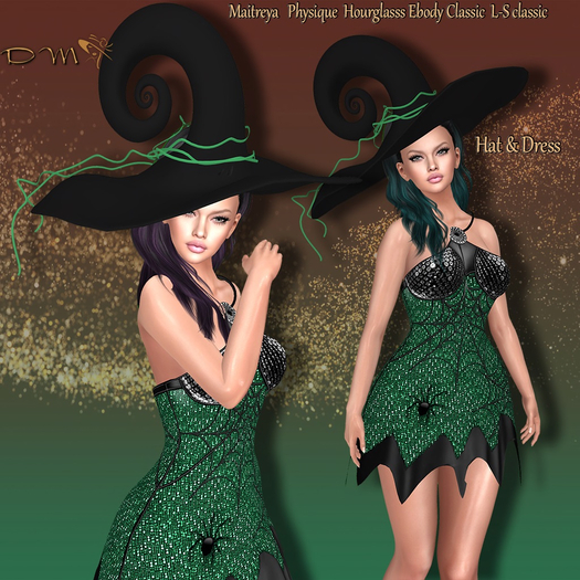 DM ~ Good Witch Costume Green