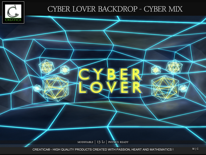 Cyber Lover Backdrop Cyber Mix by CREATiCA [BOX]