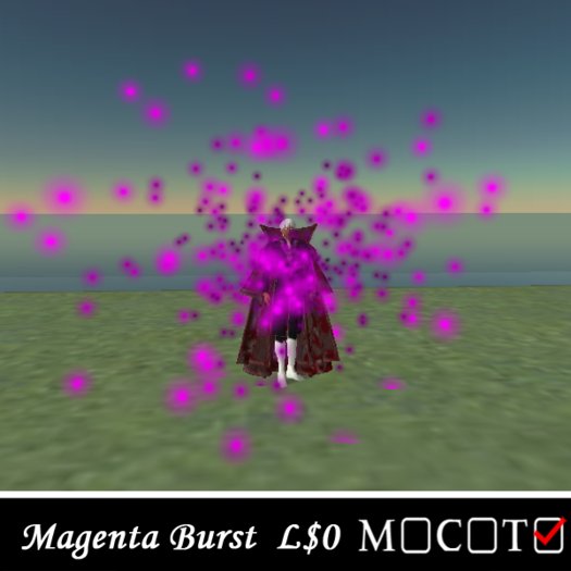 Party Particle Effect - Magenta Burst