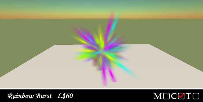 Party Particle Effect - Rainbow Burst