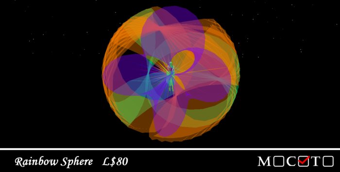 Party Particle Effect - Rainbow Sphere