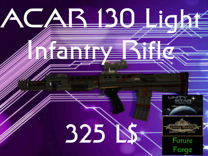 [FutureForge]  ACAR 130 Light Infantry Rifle