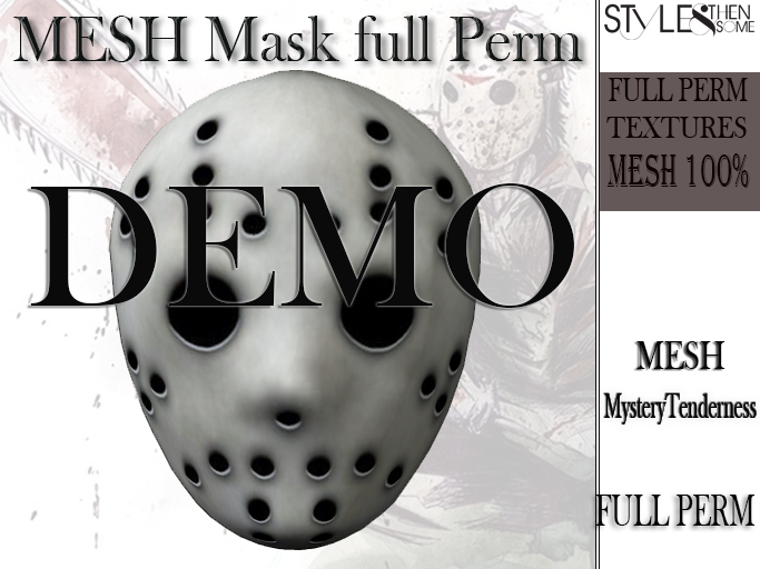 STYLES -mask HOckey -Mesh  -FULL PERM - DEMO
