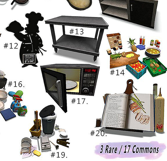 14.[MMc] Master-Chef Table Items 1