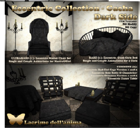 Eccentric Ottoman -  Dark Side V.2