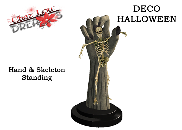 Chez Lou - Hand & Skeleton Standing{WEAR ME}