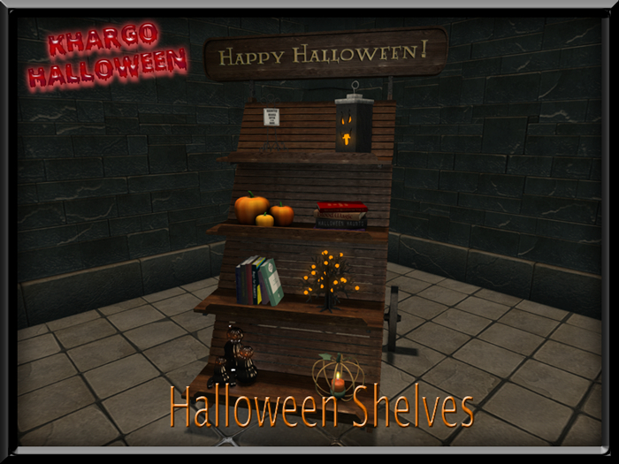 HALLOWEEN SHELVES
