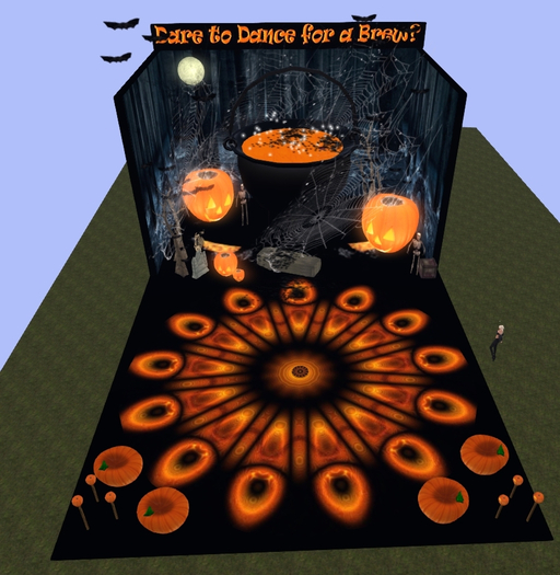 halloween dance crate
