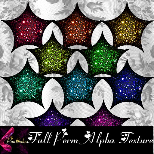 *PCz* Glitter Star Textures