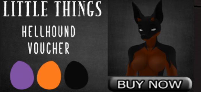 Little Things: Hellound #4 // Pumpkin Spice Common VOUCHER