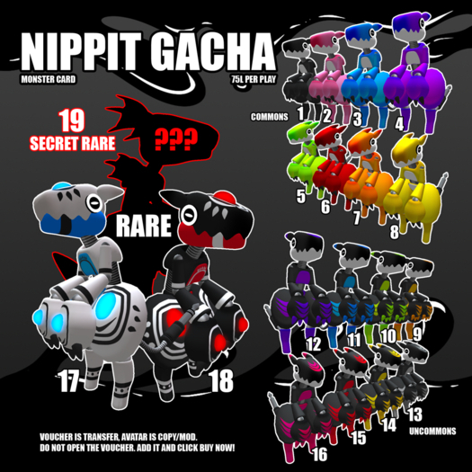 12) Uncommon Nippit - Dark Jest (Voucher)
