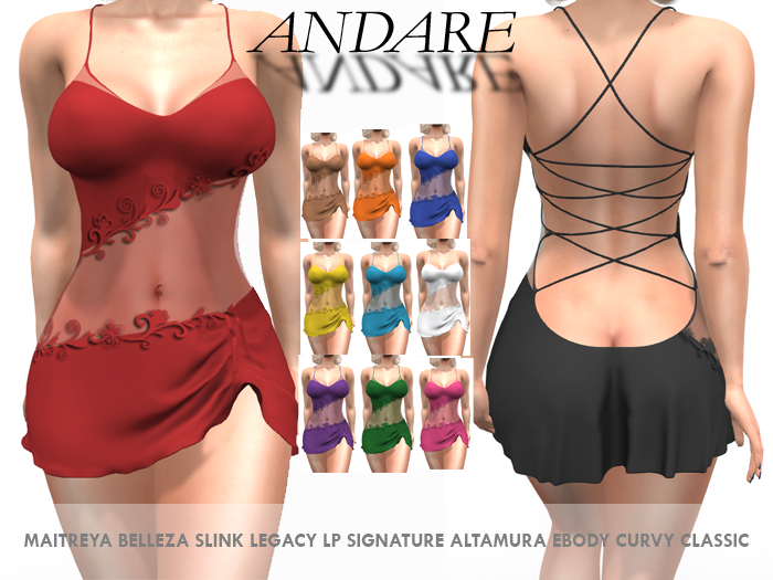 Andare - Ellen Dress FATPACK DEMO