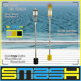 SMASH - Bamboo Tiki Torch (Natural) BOX