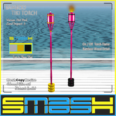 SMASH - Bamboo Tiki Torch (Hotpink) BOX