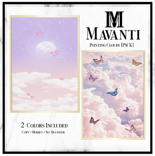 MAVANTI - Paintings - Cloudy [PACK]