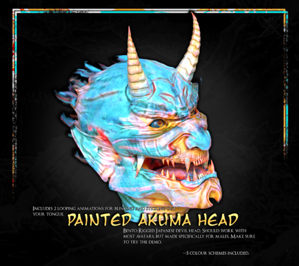 [SS] Painted Akuma Head