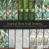 RODEX Tropical Flora Wall Textures
