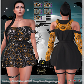 [LRS] Stacy Dress Halloween Fatpack ( 11 mesh size )