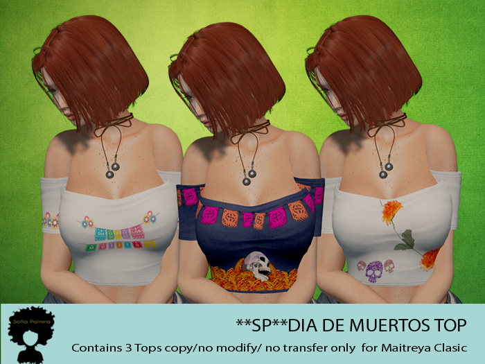 **SP** DIA DE MUERTOS TOP