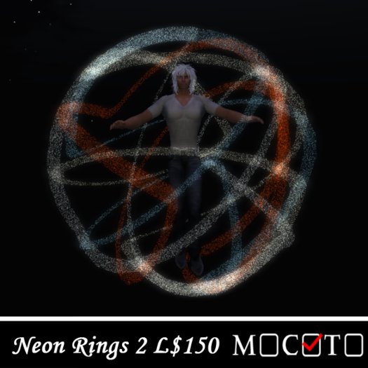Party Particle Effect - Neon Rings 2