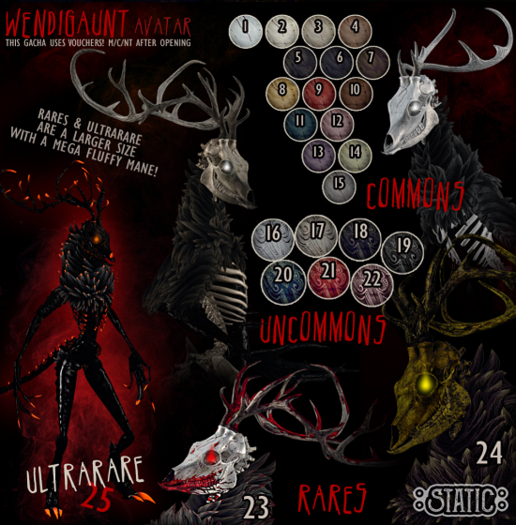 ::Static:: Wendigaunt Avatar VOUCHER - 10 {Rust}