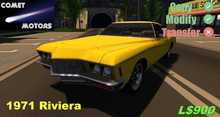 1971 Riviera Tribute