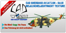 CAD SA S-61R Pelican Belgischeluchtmacht Texture