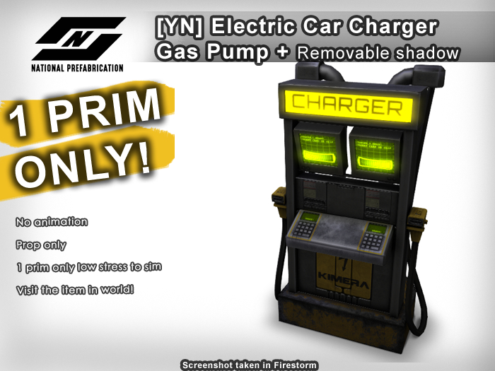 Gaspumpe ![YN] Electric Car Charger, Cyberpunk Gas Pump 1LII