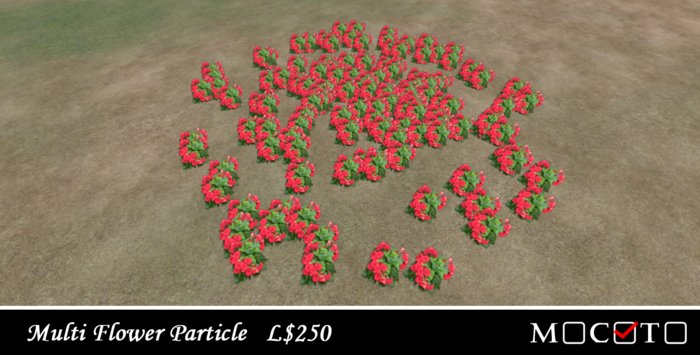 Multi Flower Particle