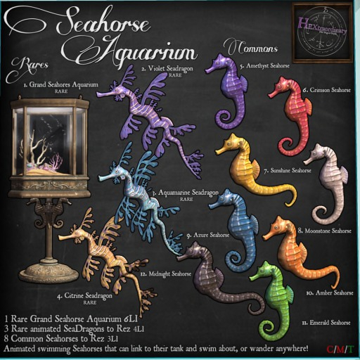 *HEXtraordinary* Emerald Seahorse - REZ