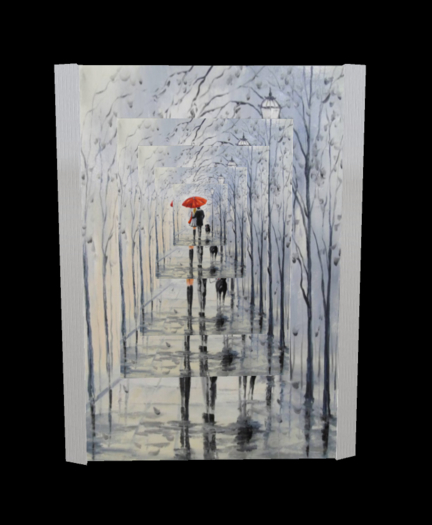 Painting Walk in the autumn park!