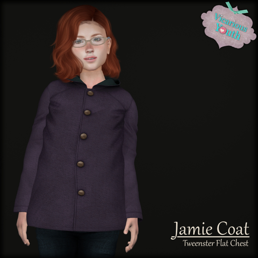 {V*Y} Jamie Coat - Purple TWNSTR