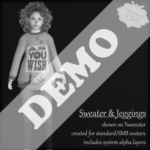 {V*Y} Big Kid Cozy Sweater & Jeggings Demo
