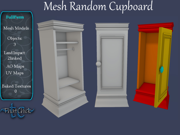 ~tc~ Mesh Random Cupboard FullPerm Kit